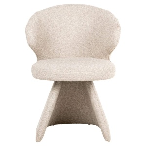 SCAUN DINING ZENITH BISCOTTI, 214162, CONFECTIONAT DIN POLIESTER, METAL SI SPUMA, BEJ, STIL MODERN - Img 4
