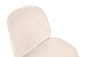 SCAUN MODERN, BOBBI, STOFA FOARTE FINA SI METAL - Img 5