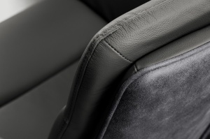 SCAUN OFFICE, BIG GEORGE, GRI, TEXTIL FIN SI PIELE NATURALA, ARTIM GROUP SELECTION - Img 3