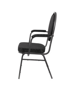 SCAUN PENTRU PROIECTE B2B ISO 24H HERMAN GRAND CHAIR , CONFECTIONAT DIN OTEL SI TEXTIL - Img 3