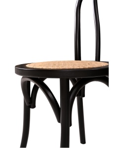 SCAUN PENTRU SALI DE EVENIMENTE MONET WOOD RT NEGRU , CONFECTIONAT DIN LEMN - Img 5