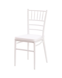 SCAUN PENTRU SALI DE EVENIMENTE TIFFANY CHIAVARI SIMPLE ALB , CONFECTIONAT DIN POLIPROPILENA - Img 5