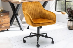 SCAUN ROTATIV, DUTCH CONFORT, DIN METAL SI CATIFEA, DESIGN RETRO, ARTIM GROUP SELECTION