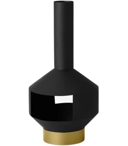 SEMINEU QUINN OUTDOOR, NEGRU 825330, CONFECTIONAT DIN METAL, RICHMAOND INTERIOR
