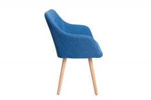 SET 2 SCAUNE ALBASTRE SCANDINAVIA 36588 - DESIGN SCANDINAV - Img 3