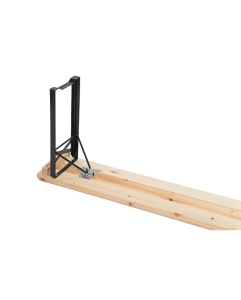 SET BERARIE 220cm, PENTRU PROIECTE B2B, O MASA SI DOUA BANCI, DIN LEMN DE pin SI METAL, PLIABIL SI STIVUIBIL, PENTRU UZ COMERCIAL, ARTIM GROUP SELECTION - Img 6