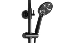 SET DE DUS REA SALTON, NEGRU MAT, DIN ALAMA, CALITATE SUPERIOARA - Img 5