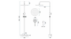 SET DE DUS REA SAVIO CU LED, TITAN, DIN ALAMA, CALITATE SUPERIOARA - Img 8