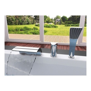 SET DUS CADA AZUR REA, CROM, DESIGN MINIMALIST, CALITATE SUPERIOARA, REA - Img 5