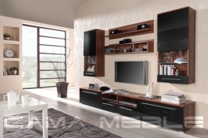 SET LIVING CU LED LUNA NUC/NEGRU LUCIOS DESIGN MODERN CM