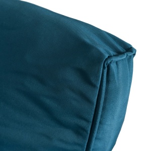 SET MOBILIER DE GRADINA/TERASA, OLIMPIA, ARTIM MEBLE, DIN TECHNORATAN SI STICLA, CULOARE GRI/ALBASTRU - Img 7