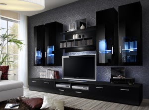 SET MODULAR LIVING LYRA NIGHT, ZZ LY, STIL MODERN, ASM