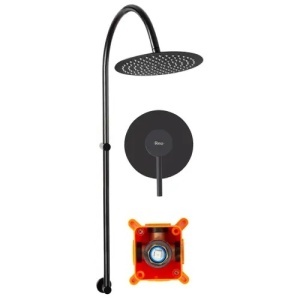 SET PENTRU DUS LUGANO NEGRU REA, INCASTRABIL + BOX, CALITATE SUPERIOARA