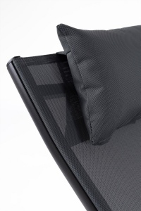 SEZLONG DE GRADINA KRION, CONFECTIONAT DIN ALUMINIU SI TEXTIL, STIL MODERN - Img 4