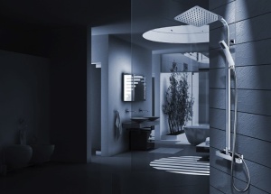 SISTEM DUS REA FIZZ, CROM, CU DUS ANTICALCAR, DESIGN MODERN, CALITATE SUPERIOARA, REA - Img 3