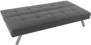 SOFA EXTENSIBILA 164CM DIN STOFA GRI INCHIS TUI