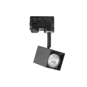 SPOT PE SINA MOUSE TRACK, NEGRU, DESIGN MODERN, IDEAL LUX