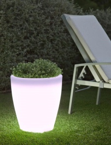 SUPORT GHIVECI ILUMINAT VIOLETA 40 C STIL MODERN B2
