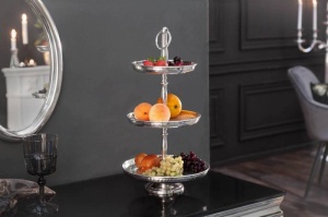 SUPORT, ORIENT 3 ETAJE 46CM, COD 40386, DIN ALUMINIU, ASPECT INDUSTRIAL - Img 3