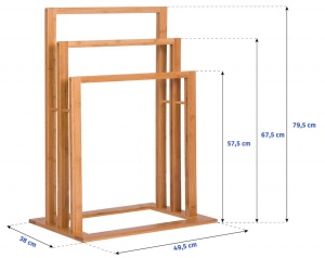 SUPORT REA PROSOAPE, BAMBUS 381761, DESIGN MODERN, CALITATE SUPERIOARA, REA - Img 6
