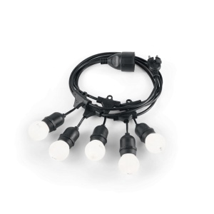 SUSPENSIE FIESTA SP5, NERO, DESIGN MODERN, IDEAL LUX - Img 2