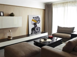 TABLOU DECORATIV PERFIL II 498159, PICTURA ACRILICA PE PANZA, STIL MODERN, SCHULLER