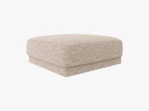 TABURET MILEY, BEJ, CU TAPITERIE DIN TEXTIL CHENILLE EDEN, MICADONI - Img 2