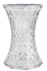TABURET TRANSPARENT, CONFECTIONAT DIN POLIPROPILENA SOLO STIL MODERN - Img 2