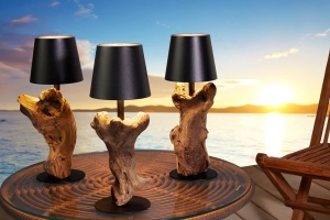 VEIOZA CU TOUCH, HYPNOTIC TO GO, DIN LEMN SI ABAJUR, 30CM, ARTIM GROUP SELECTION - Img 4