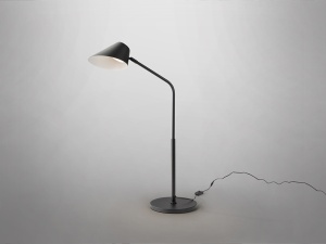 VEIOZA ESINO, CU TELECOMANDA, 77 CM, NEGRU MAT, DIN METAL SI ALUMINIU, STIL MODERN - Img 4
