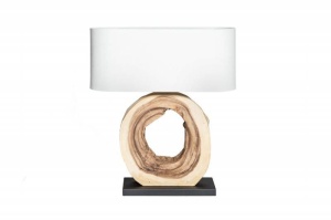 VEIOZA ORGANIC ARTWORK BEJ/NATURAL DIN IN SI LEMN COD 39627 - Img 5