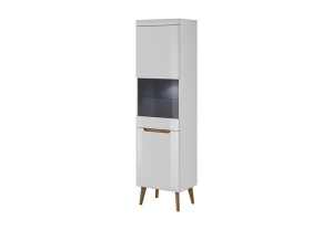 VITRINA LIVING CU LED NORDI NWT53 DESIGN SCANDINAV PSK
