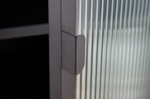 VITRINA/ORGANIZATOR, STIL INDUSTRIAL, DURA STEEL 150CM, DIN METAL SI STICLA, ARTIM GROUP SELECTION - Img 3