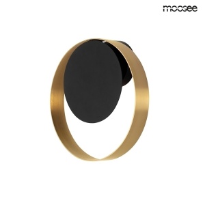 APLICA BAND AURIU/NEGRU, CONFECTIONATA DIN METAL, STIL MODERN - Img 2