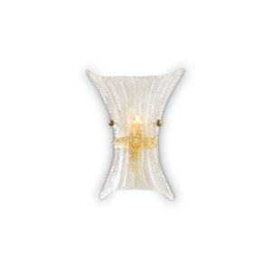 APLICA FIOCCO AP1 SMALL, AMBER, DESIGN MODERN, IDEAL LUX
