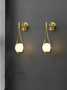 APLICA GOLD BALL APP603-1W, 40 cm, AURIU, DIN METAL, STIL MODERN, TU - Img 5