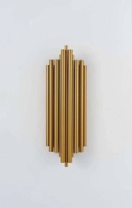 APLICA HARMONIC GOLD, FABRICATA DIN OTEL INOXIDABIL, STIL MODERN - Img 2