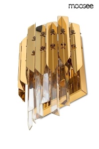 APLICA MAJESTIC GOLD, CONFECTIONATA DIN OTEL SI CRISTAL, STIL MODERN - Img 3