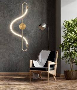 APLICA MODERNA LED, PILOT LONG GOLD, APP858-W - Img 2