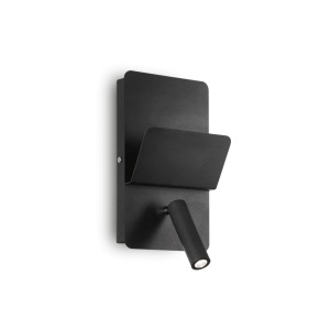 APLICA READ AP, NEGRU, DIN METAL, STIL MODERN