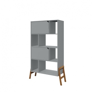 BIBLIOTECA PENTRU CAMERA BEBELUSI LOTTA GRI DESIGN SCANDINAV BA - Img 3