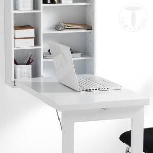BIROU PLIABIL, PRATIKO, COD 4362, STIL MODERN, REALIZAT DIN MDF LACUIT ALB MAT - Img 5