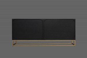 BUFET/COMODA LIVING 177CM, VULCANO, LEMN DE MANGO SI CADRUL DIN METAL, ARTIM GROUP COLLECTION - Img 4