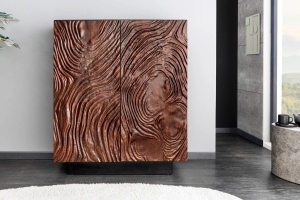 BUFET, FLUID, 110CM, 3D, LEMN DE SALCAM NUC MARO INCHIS, ARTIM GROUP SELECTION