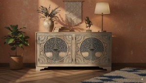 BUFET LIVING 180CM, COD 2180, DIN LEMN DE MANGO, ARTIM GROUP SELECTION