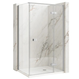 CABINA DE DUS ATLAS 90X100, CROM, STANGA/DREAPTA, CALITATE SUPERIOARA