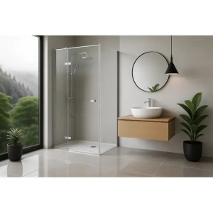 CABINA DE DUS ATLAS CHROME 80X80, STANGA SAU DREAPTA, EASY CLEAN