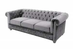 CANAPEA CHESTERFIELD, 205CM, COD 40482, CATIFEA, DESIGN CLASIC - Img 6