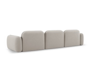 CANAPEA ELEGANTA 4 LOCURI, SYDNEY, BEIGE DESCHIS, MATERIAL CATIFEA, ARTIM GROUP SELECTION - Img 5