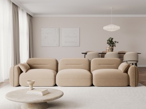 CANAPEA ELEGANTA 4 LOCURI, SYDNEY, DIVERSE NUANTE, MATERIAL CATIFEA, ARTIM GROUP SELECTION